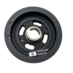 [34183] POLEA CIGUEÑAL SUZUKI JIMNY SN413V,1998-2018,M13A,(SANTANA) SN413Q-4,SN415VD-7/6. ORIGINAL SUZUKI GENUINO 12610-80A01 / 114mm diámetro externo x 28mm diámetro interno x 38m altura 4 canales