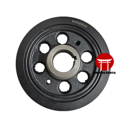 [35697] POLEA CIGUEÑAL SUZUKI VITARA/BALENO J18 STEEN 00---. NISSEKI TAIWAN 12610-62G11 30.5mm diámetro int x 141mm diámetro ext x 37mm alto