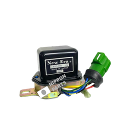 [1614] RELAY ALTERNADOR TOYOTA COROLLA 1C, 6 ENCHUFE  NEW ERA  JAPON 026000-3320 AVR-570 12V
