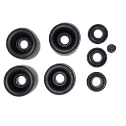 [17152] REPARO CILINDRO RUEDA 7/8 CUBETA ANILLA Y GUARDAPOLVO TOYOTA GENUINO 04906-35100 /Total 8uds/4uds 10.5x35x19 3 retenes 11x23.5x7 1 tope 7.5x7x10