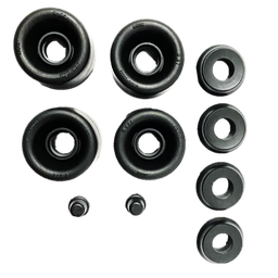 [28519] REPARO CILINDRO RUEDA 7/8 CUBETA ANILLA Y TOYOTA GENUINO JAPAN 04906-35130 /4 gomas 1.5x2x3.5x2 4 retenes 1.5x26x7.5 2 tapones 8x9x11