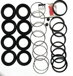 [33363] REPARO MORDAZA TOYOTA 44 RUNNER 08-PRADO  TOYOTA GENUINO JAPAN 04478-60080 /Total 27 uds/ 2uds 5x11x8 8uds 37x65x5 8uds 3x3x50x54 8uds 52x55x2 y 1 grasa