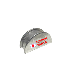 [29243] RETEN MEDIA LUNA DE ALUMINIO MITSUBISHI GALANT 2.4L 1994 MITSUBISHI GENUINO JAPAN MD-372348 / 32X34X13/ALUMINIO