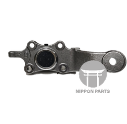 [5682] ROTULA INFERIOR TOYOTA VAGONETA, PRADO 1KZ 96/4--  555 JAPAN 43340-39325/465 SB3562L/SB3802L/04L 73.5mm x 88mm x 64mm x 24.8cm de largo x 16mm perno x 18mm cónico x 14mm diámetro interno tuerca y 1 chaveta
