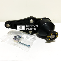 [37410] ROTULA SUSPENSION INFERIOR FRONTAL MITSUBISHI MONTERO 6G74 4G64 TRITON L200. ORIGINAL MITSUBISHI GENUINO TAILANDIA 4013A314 / 4013A090 1ud chaveta 1ud tuerca 15mm diám interno x 24mm diám externo x 13mm alto 1ud rotula 16mm 3huecos 12mm diám interno