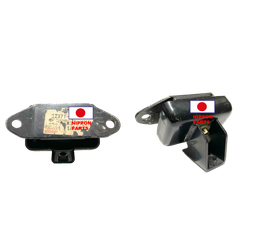 [13906] SOPORTE CAJA TOYOTA 1C-4A TOYOTA GENUINO 12371-63040 / 11mm diám 29mm distancia 11mm 108mm distancia