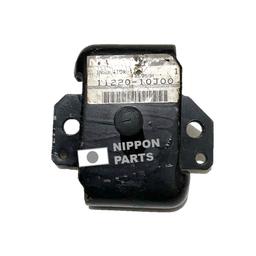[14944] SOPORTE MOTOR NISSAN VAG. PATROL TD42  NISSAN GENUINO JAPAN 11220-10J00/ 129mm largo x 121mm ancho x 59mm alto 2huecos 13mm 1hueco 8mm