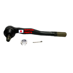 [19037] TERMINAL DIRECCION LARGO LH TOYOTA KZJ90 97-  TOYOTA GENUINO JAPAN 45047-39215 / 1ud terminal 21mm derecha x 14mm 1ud tuerca 13mm x 19mm x 13mm 1ud chaveta