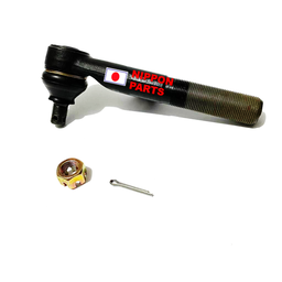 [3935] TERMINAL DIRECCION C/HUECO CONICO LARGO TOYOTA GENUINO JAPAN 45045-69046 / 1ud terminal 23 derecha x 14mm 1ud tuerca 12.5x19x13.5 1ud choveta