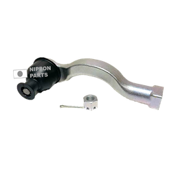 [37413] TERMINAL DIRECCION RH CURVO MITSUBISHI MONTERO 6G74 2013 TRITON 4G64 L200. ORIGINAL MITSUBISHI GENUINO TAILANDIA 4422A097/4422A010. 1ud Chaveta 1ud Tuerca 11x19x14 12mm diámetro terminal 15mm derecha
