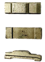 [1241] UÑETA CAJA TOYOTA LAND CRUISER FJ80 3F 88-92 AÑO TOYOTA GENUINO JAPAN 33394-60010 /22.2X6X7X4X4.5