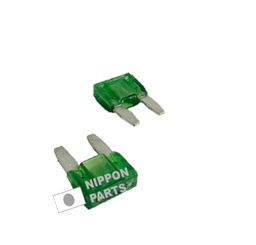 [31845] FUSIBLE MINI PATA CORTA 30AMP COLOR VERDE BRASIL