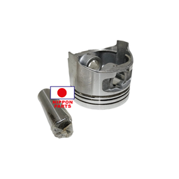 [38928] JGO PISTON DE MOTOR STD TOYOTA 2E 73MM. LEONAUTO PANAMA. 13101-11051 Diámetro externo:73mm x Pasador:18mm x Altura:58mm