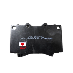 [30892] JGO PASTILLA FRENO DELANTERO TOYOTA LAND CRUISER HDJ101 99-07 2UZ 98-- PRADO UNI BRAKES 04465-60120 A498K/D772/ Ancho:17mm x Alto:72mm x Largo:119.3mm