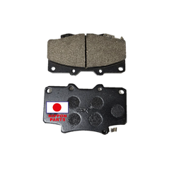 [14235] JGO PASTILLA FRENO TOYOTA LAND CRUISER.  FBK JAPAN 04491-60160 H-242 Ancho:15mm x Alto:72mm x Largo:119.5mm