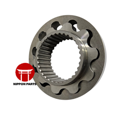[7569] JGO ENGRANAJE BOMBA ACEITE TOYOTA 4RUNNER 84-86, CAMIONETA 82-86 18R,2LT. TZK JAPAN. 15121/2-54010 32 Estrías 87mm diámetro ext